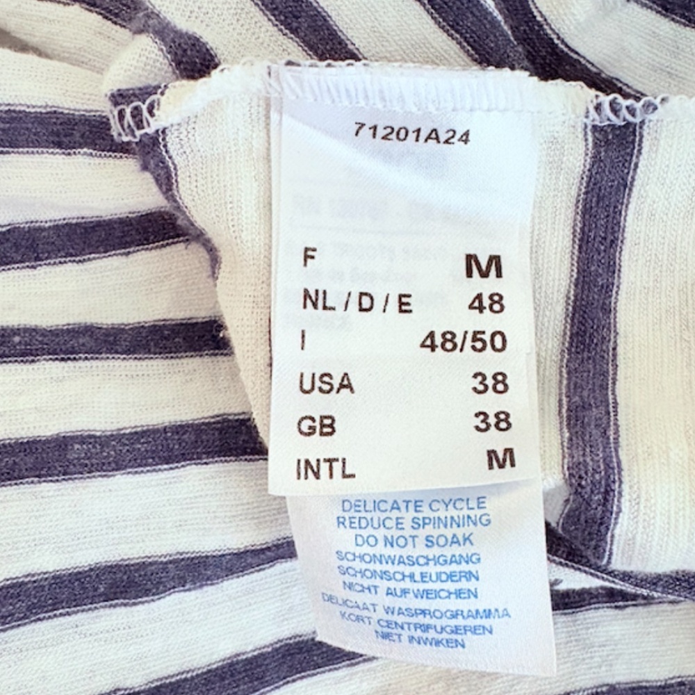 Jenni Kayne X Saint James dark blue Rue Drop Shoulder Tee medium - Picture 8 of 10
